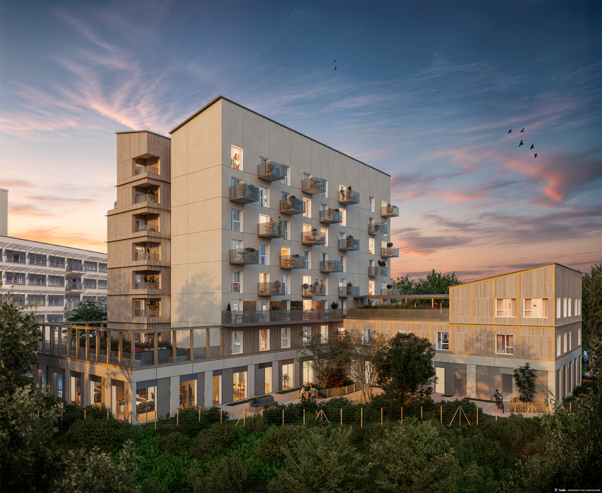 LIV Campus — résidence étudiante à Rennes ouest, à proximité de l'Agrocampus et du Campus Rennes 2