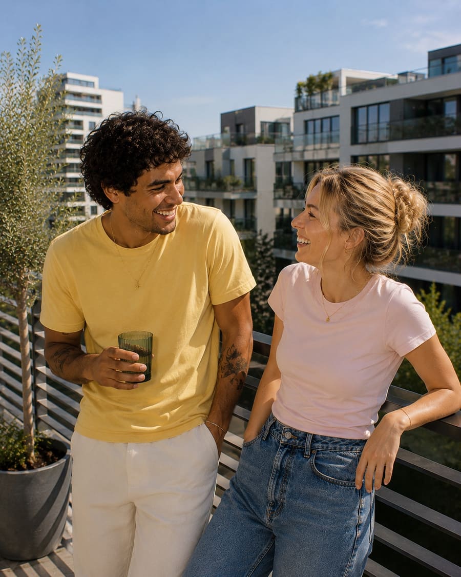 Investisseur découvrant LIV Parc